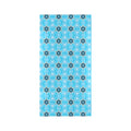Blue Diamond Abstract Pattern Beach Towel - 30"x 60" (Made in USA)