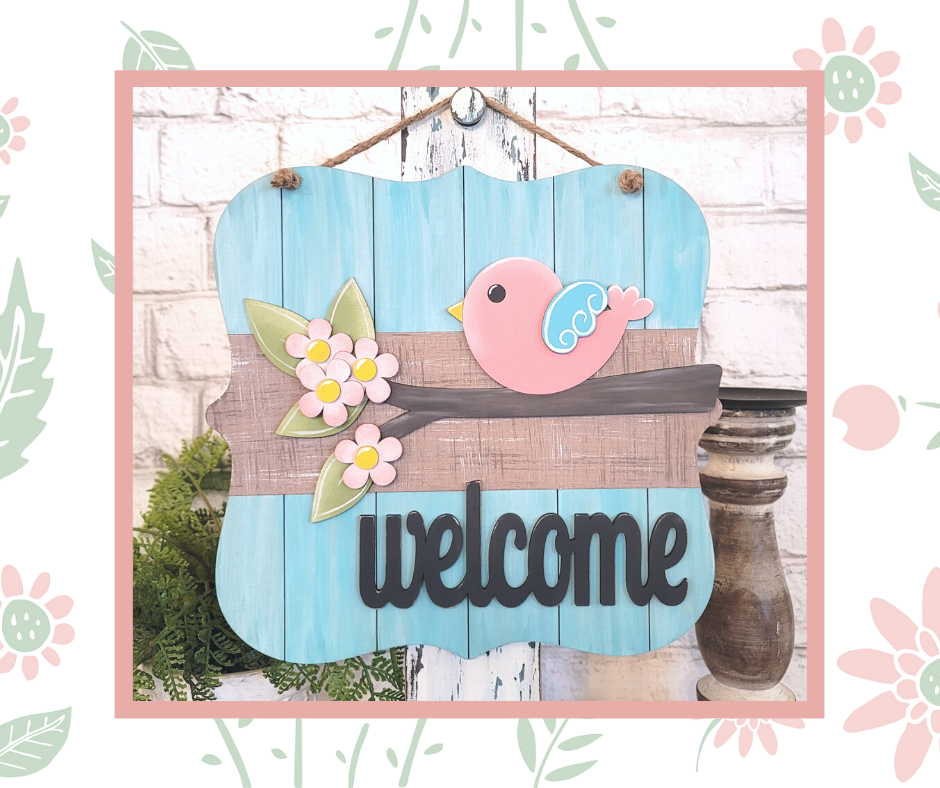 Welcome Spring Birdie