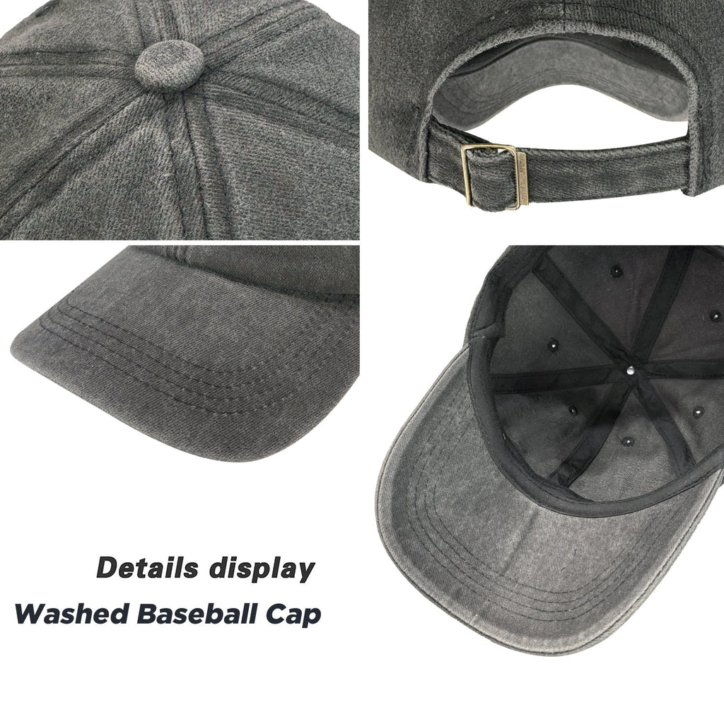 All American Dude with Deer Vintage Washed Baseball Cap | Ships from USA