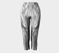 Women's Molten Silver Capri Yoga Leggings