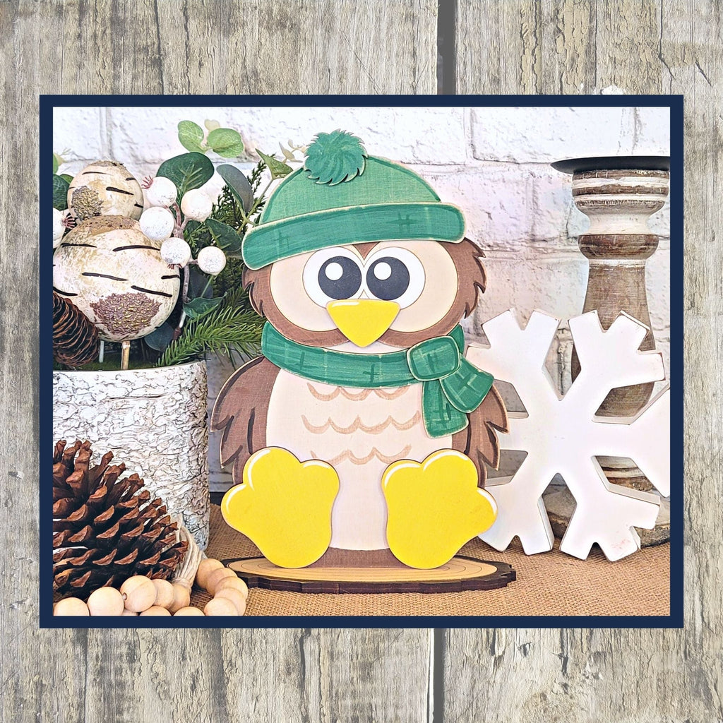 Winter Woodland Friends Shelf Sitter