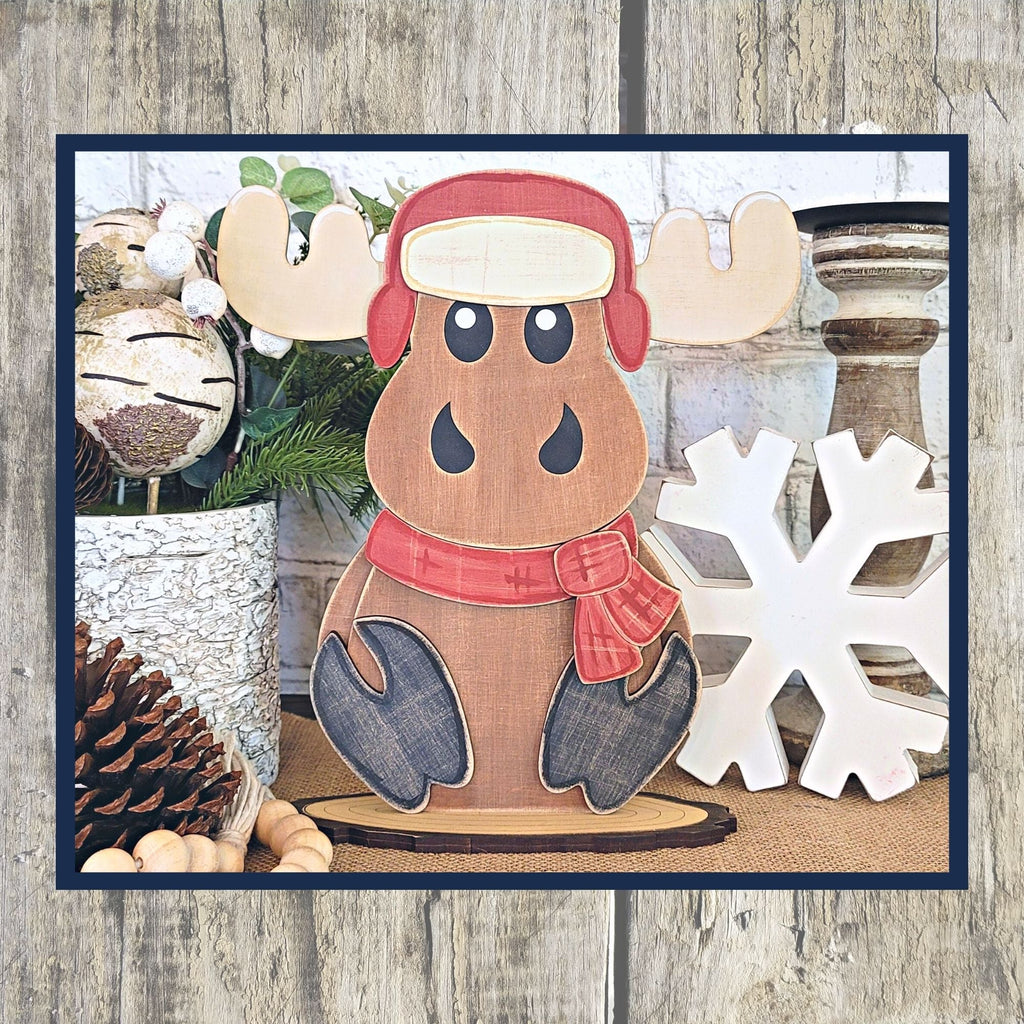 Winter Woodland Friends Shelf Sitter