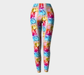 Know Your Worth then Charge Tax Colorful Leggings