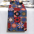 4th of July Pattern New Table Runner 72" x 13" (Made in USA)