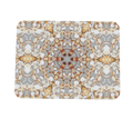 Intricate Gold Design Vegan Leather Placemat
