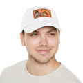 Are You Nuts? Squirrel Hat with Rectangular Leather Patch