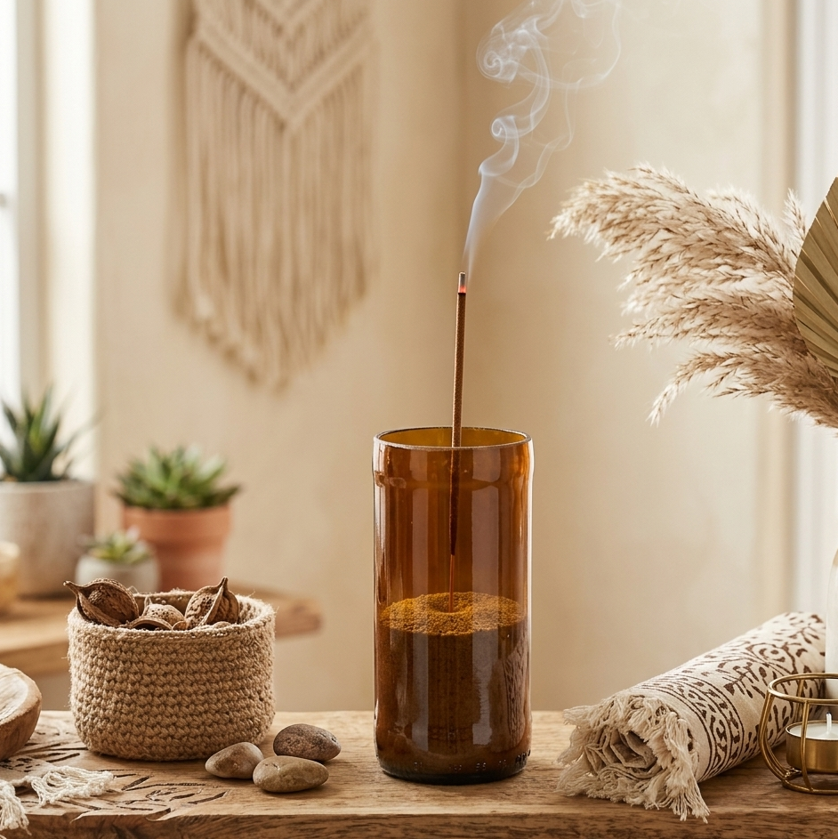 Knock on Wood scented hand-dipped incense sticks