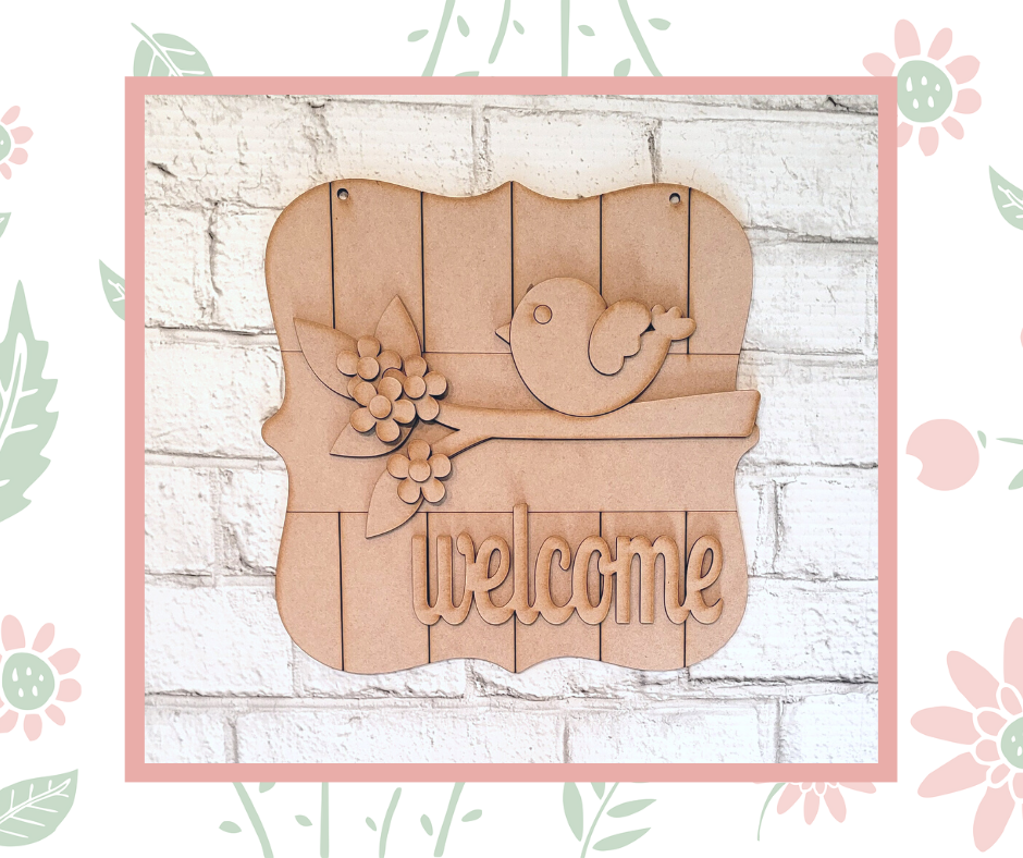 Welcome Spring Birdie