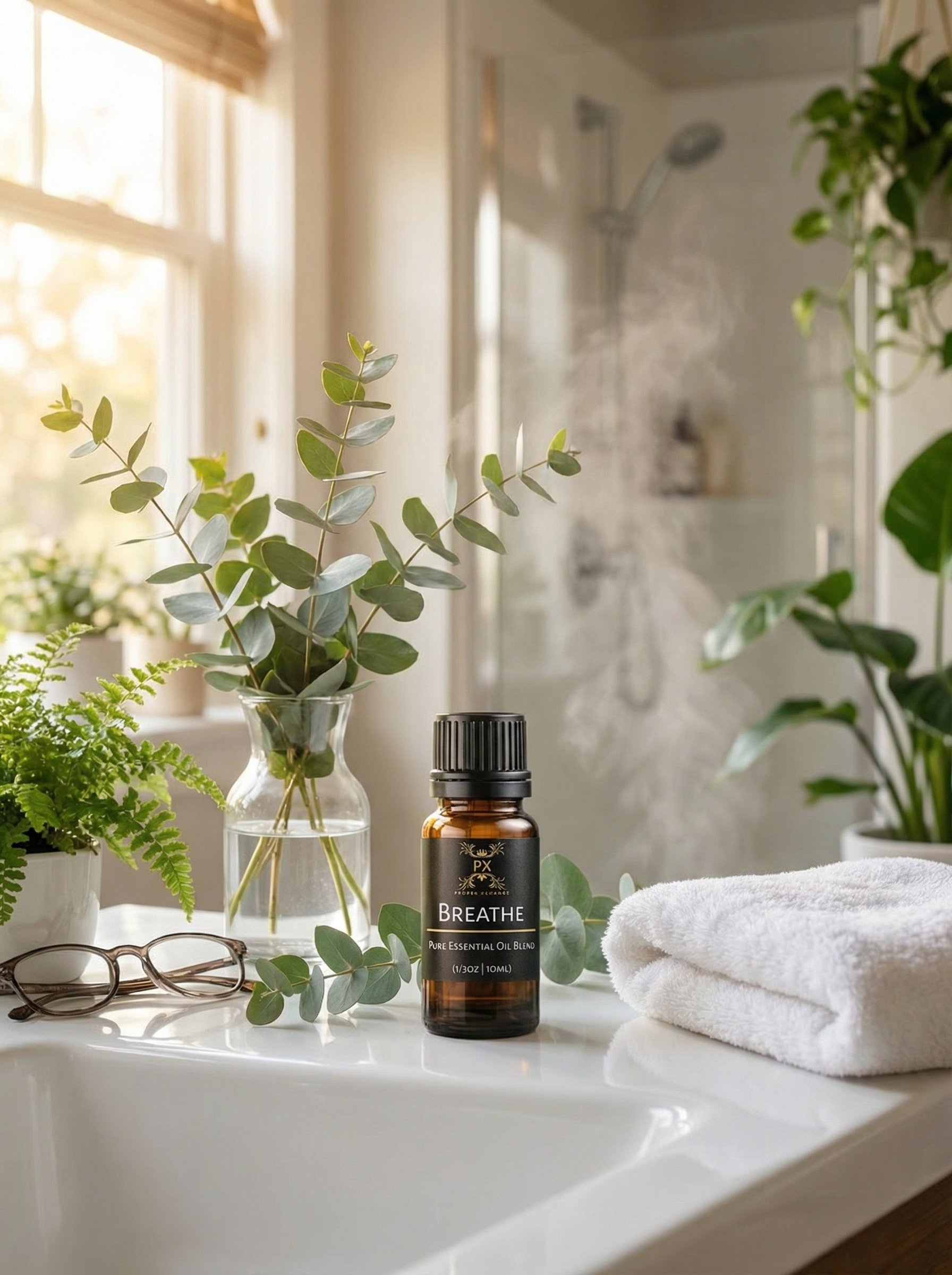 Breathe Essential Oil Blend – Respiratory Support & Clear Airways