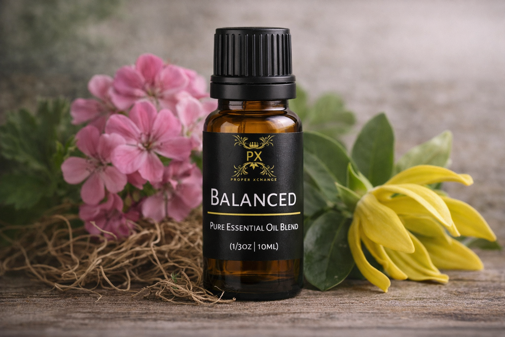 Balanced Essential Oil Blend – Focus, Calm & Emotional Wellness