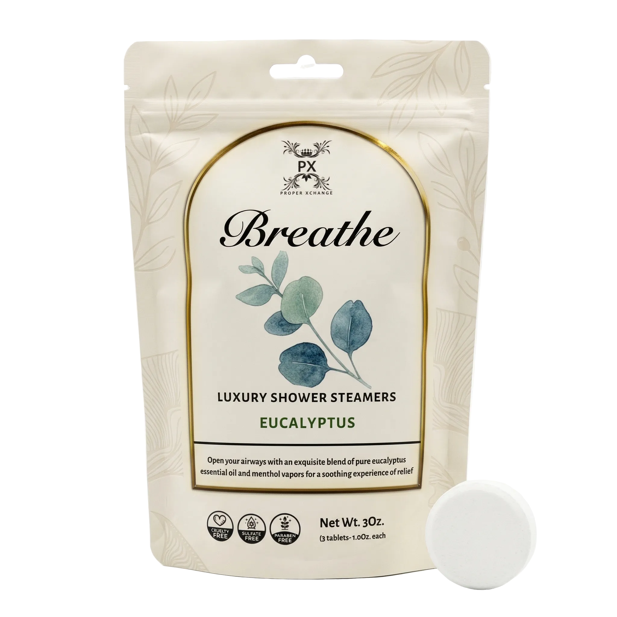 Breathe Shower Steamers (3 pack)