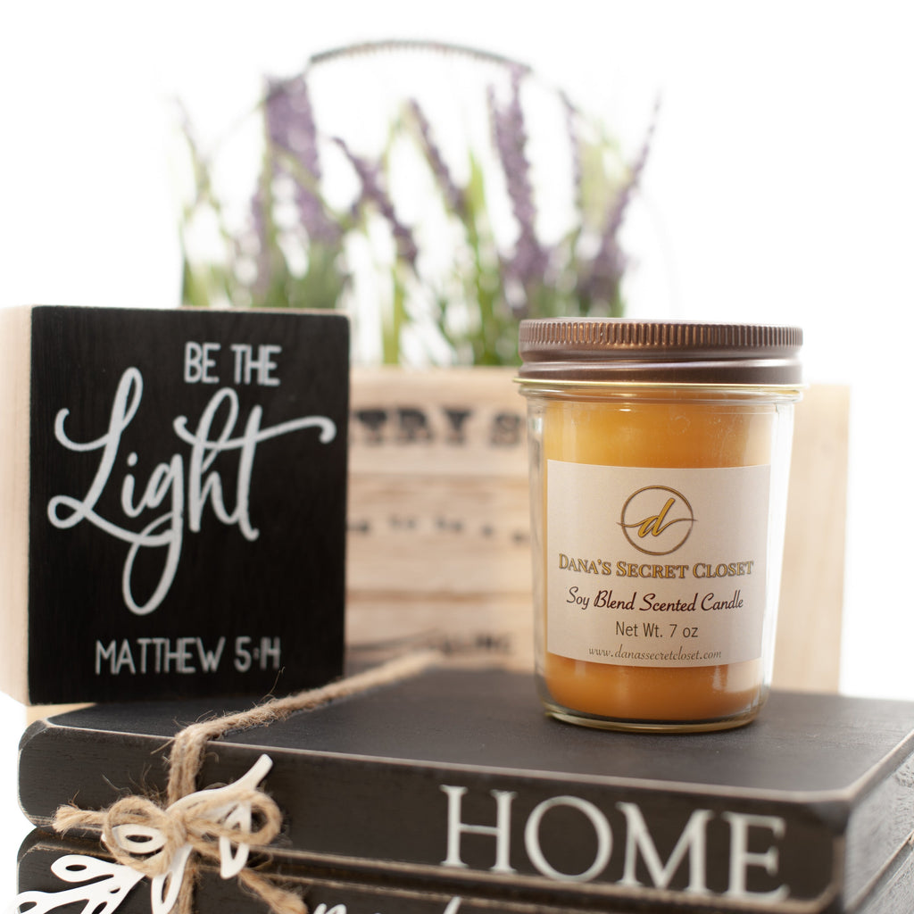 Pumpkin Rum Cake Candles