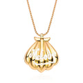 gold shell necklace Melody for Girl Women Daughter