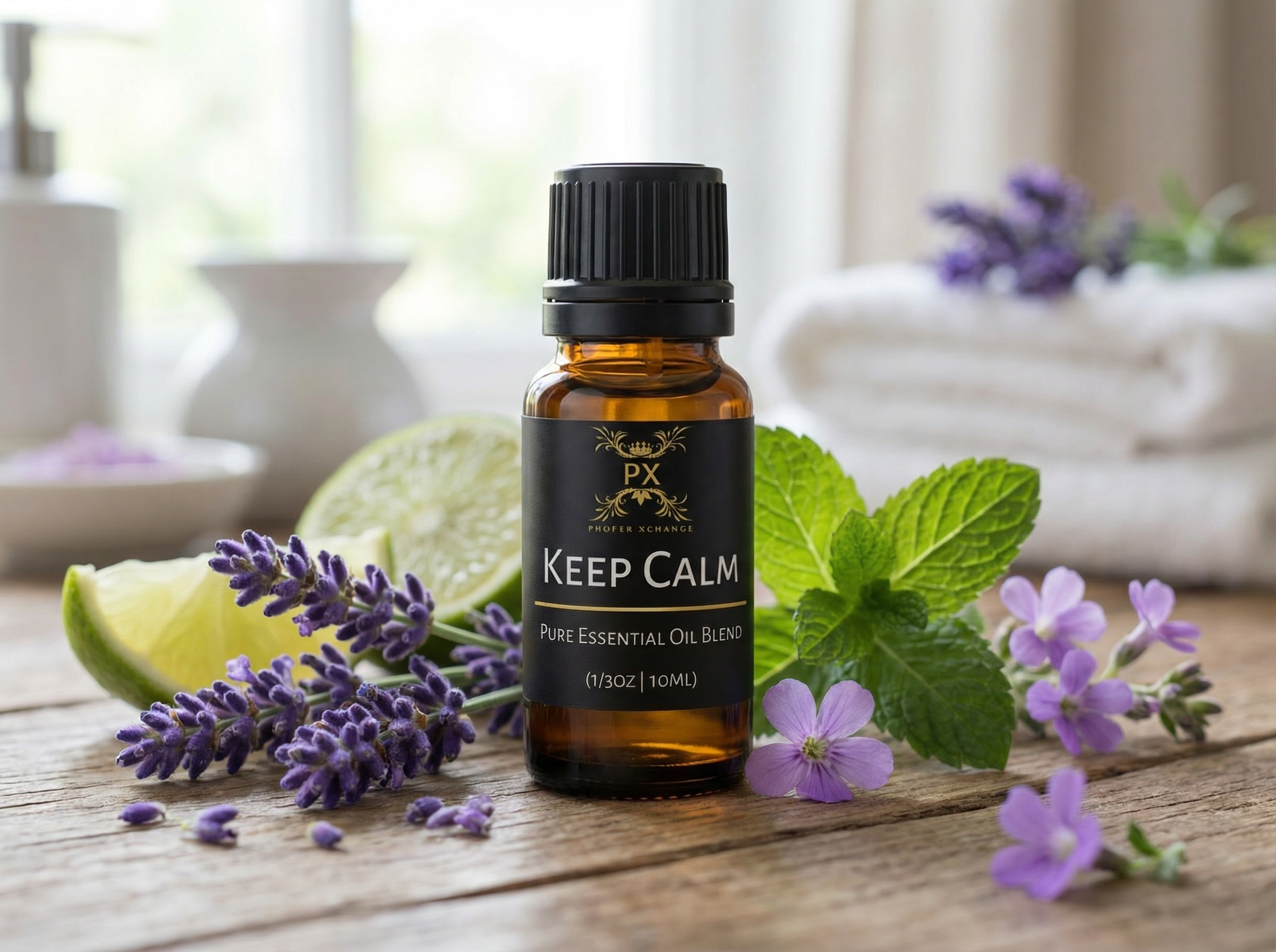 Keep Calm Essential Oil Blend – Anxiety Relief & Stress Support