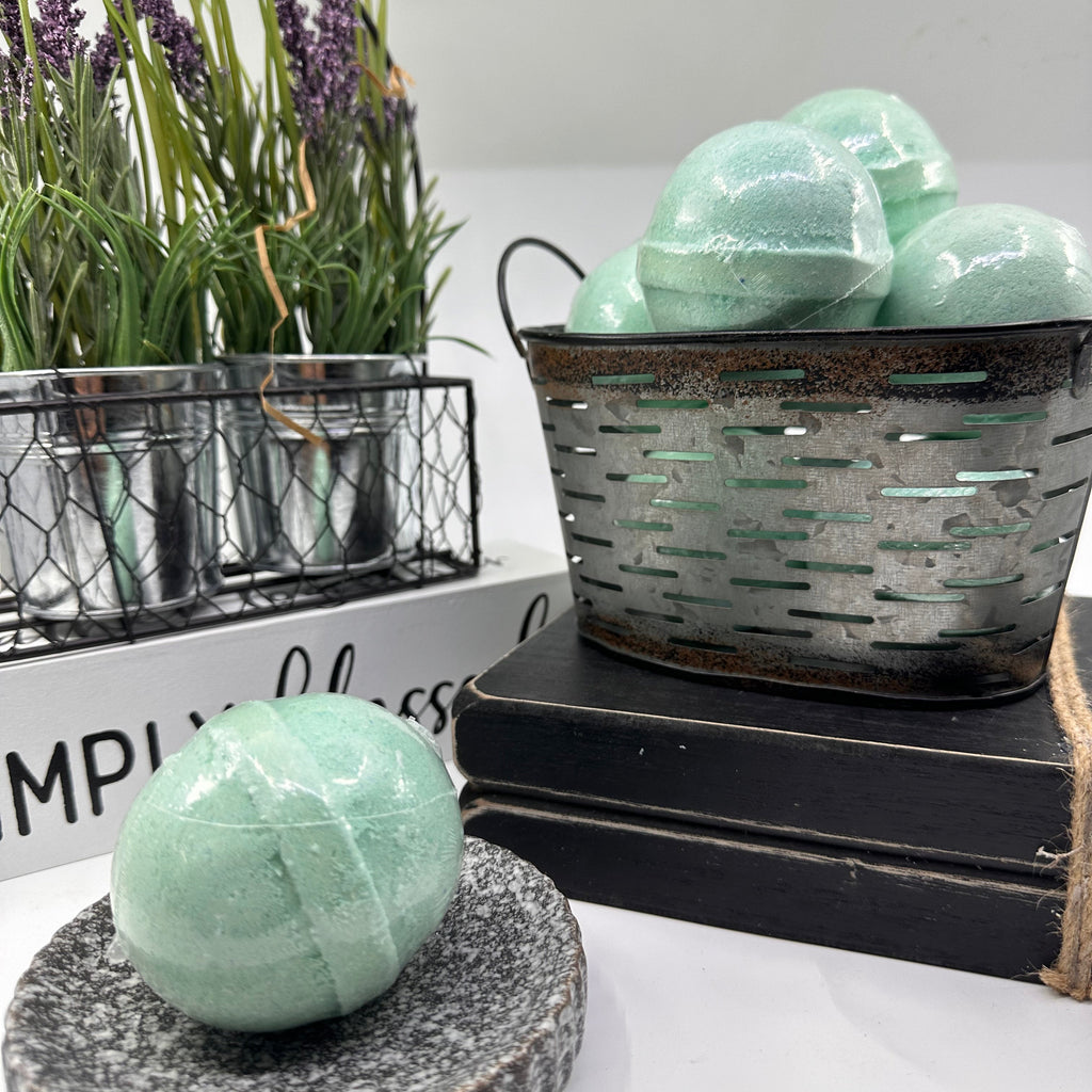 Cucumber Water & Melon Bath Bomb