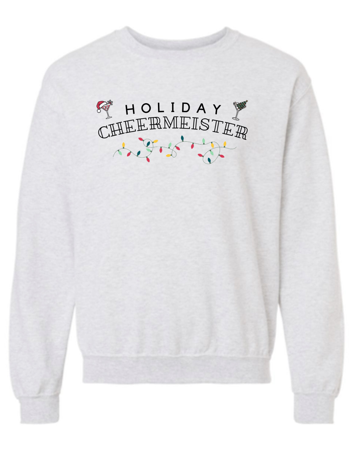 Holiday Cheermeister Graphic Tee | Retro Christmas Comfort Colors® Espresso Shirt