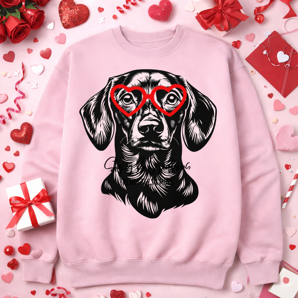 Heart glasses