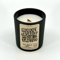 Nobody Asked the Cactus — Cactus Flower & Jade Candle