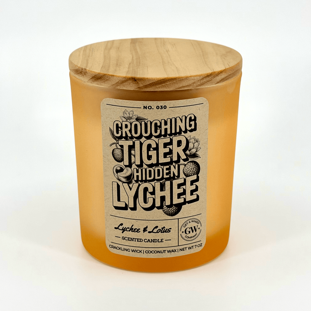 Crouching Tiger Hidden Lychee — Lychee & Lotus Candle