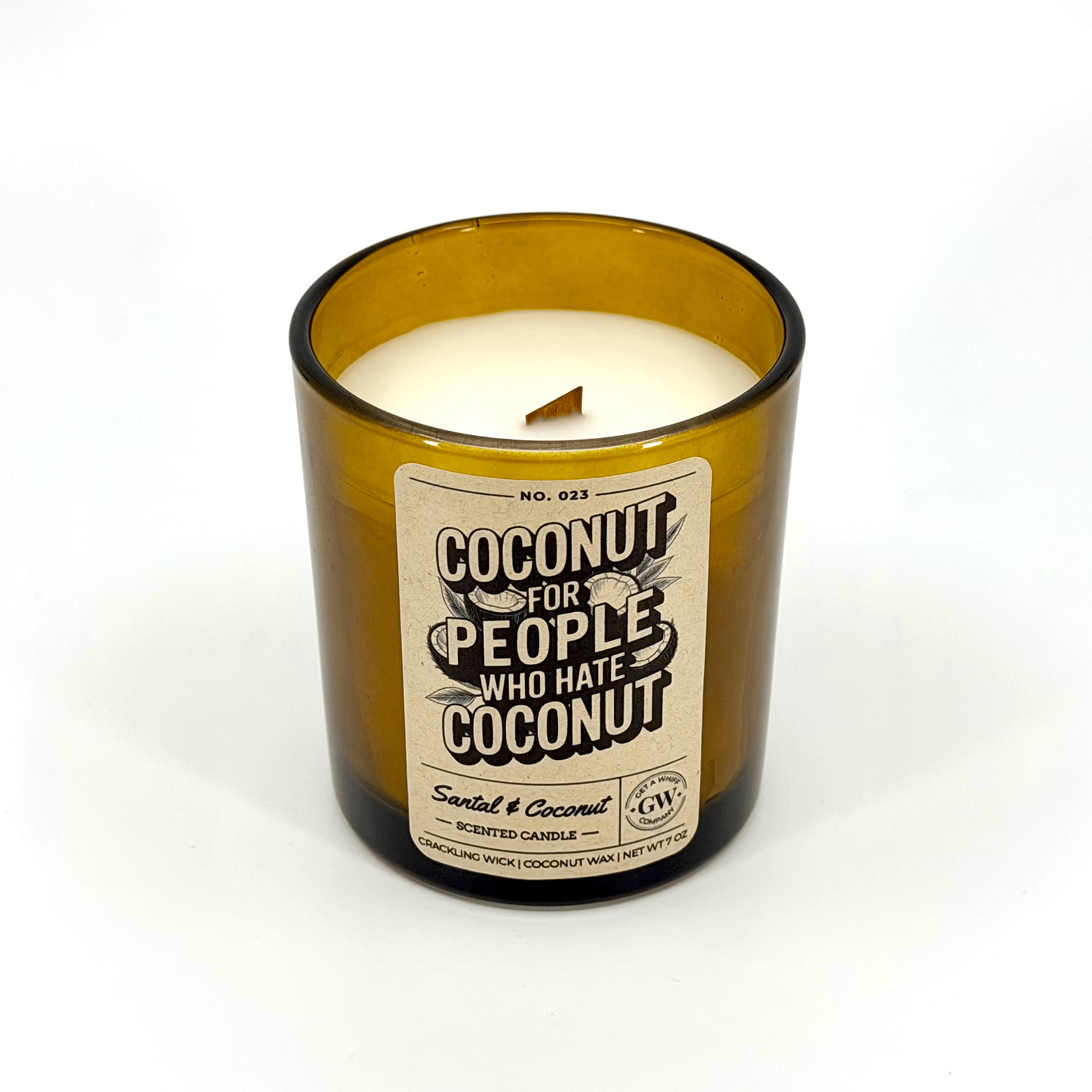 Coconut for People Who Hate Coconut — Santal & Coconut Candle Get a Whiff Co.