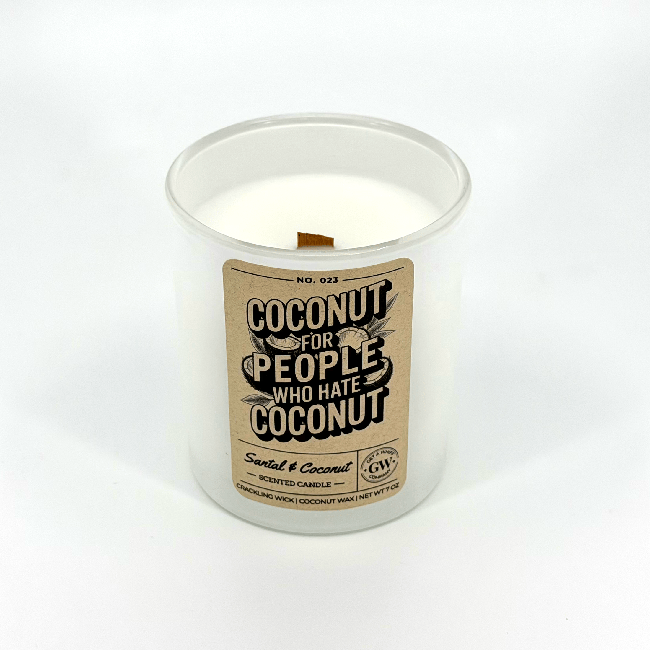 Coconut for People Who Hate Coconut — Santal & Coconut Candle Get a Whiff Co.