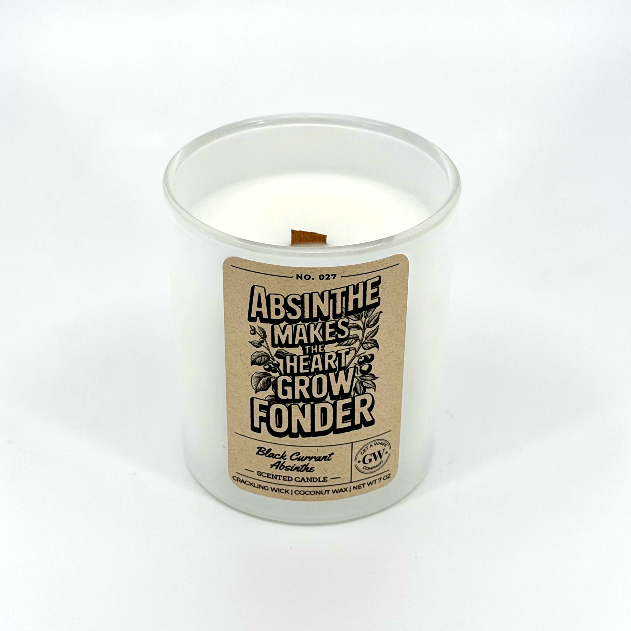 Absinthe Makes the Heart Grow Fonder — Black Currant & Absinthe Candle Get a Whiff Co.