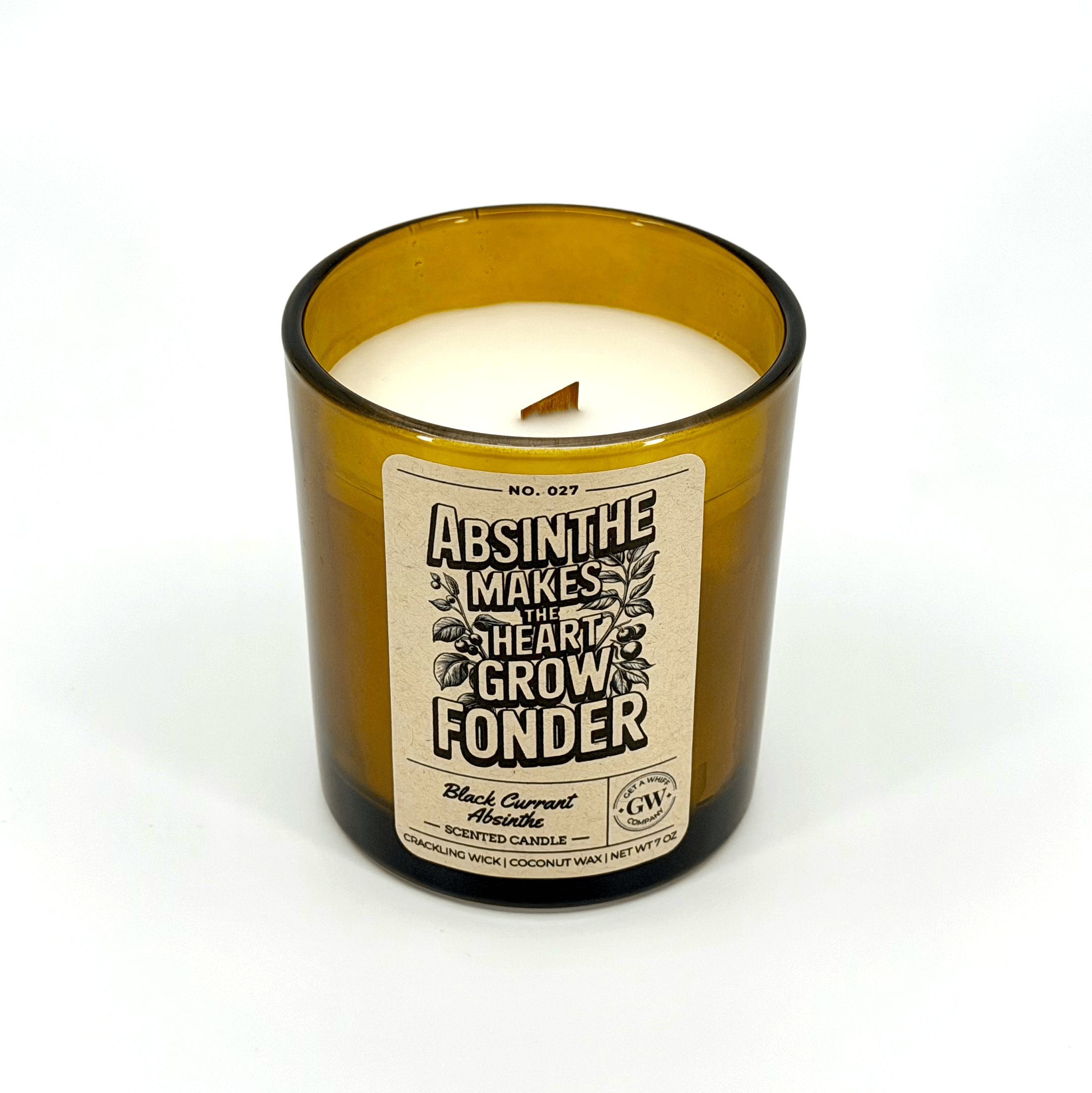 Absinthe Makes the Heart Grow Fonder — Black Currant & Absinthe Candle Get a Whiff Co.