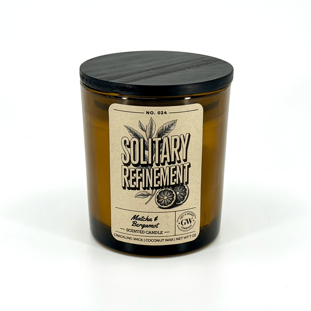 Solitary Refinement — Matcha & Bergamot Candle