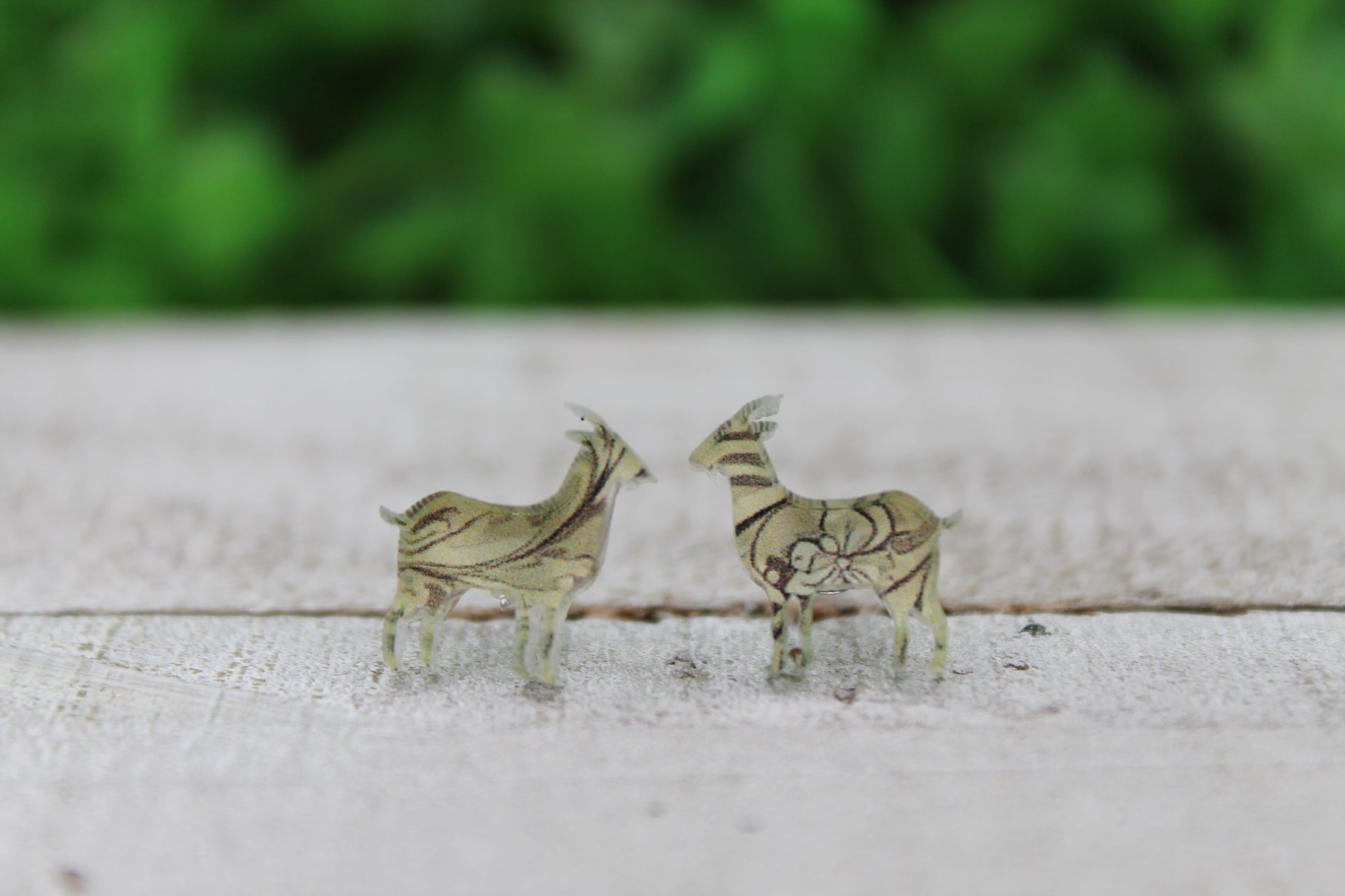 Goat Stud Earrings