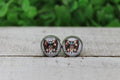 Western Bow Stud Earrings