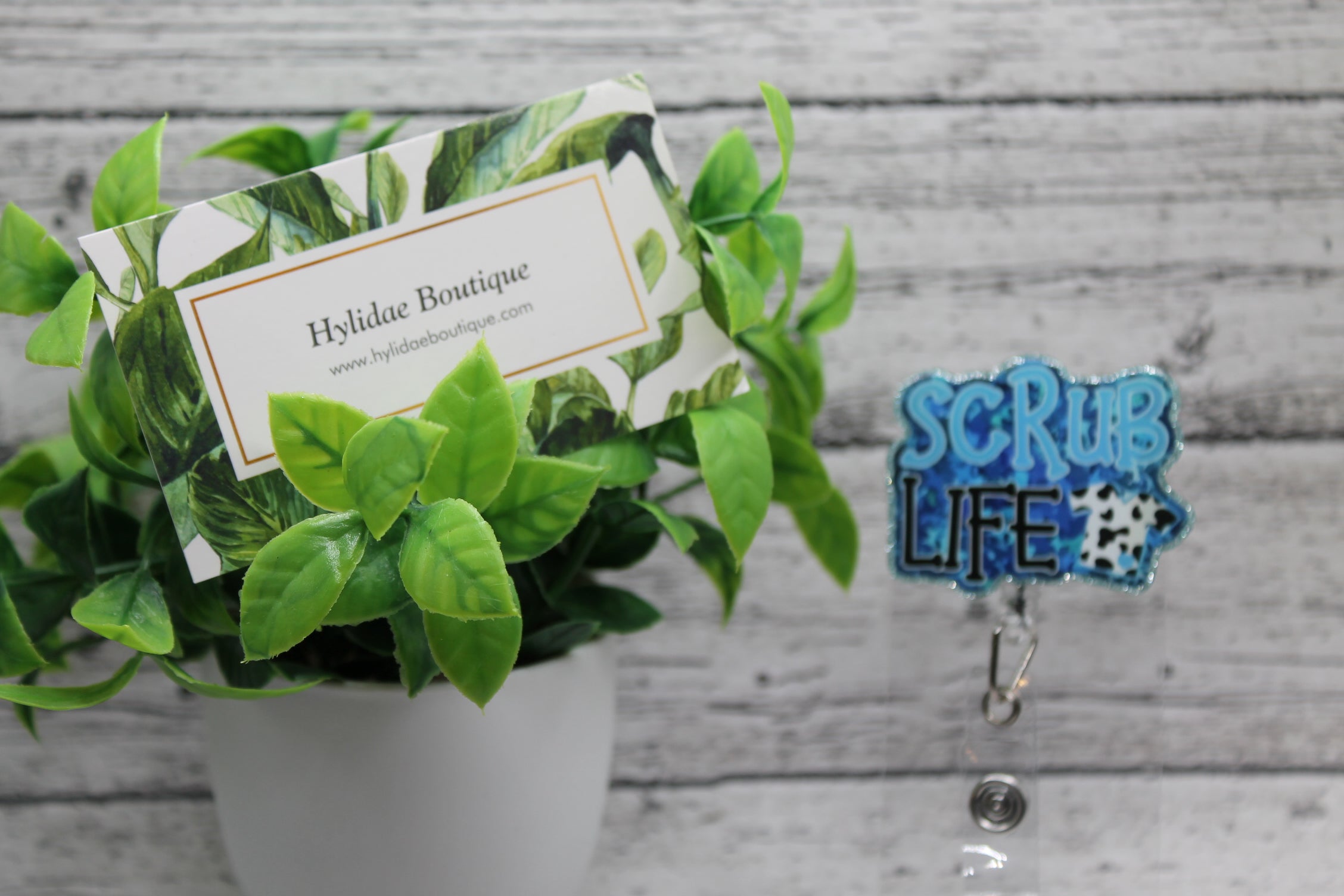 Scrub Life Blue Badge Reel