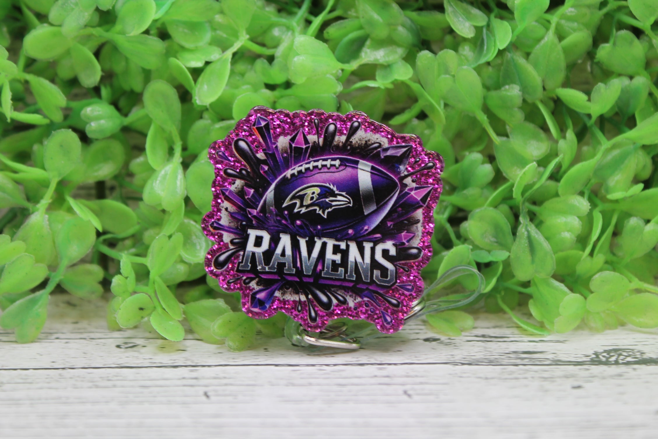 Baltimore Ravens Football Splatter Badge Reel