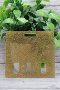 RN Gold Glitter Badge Buddy