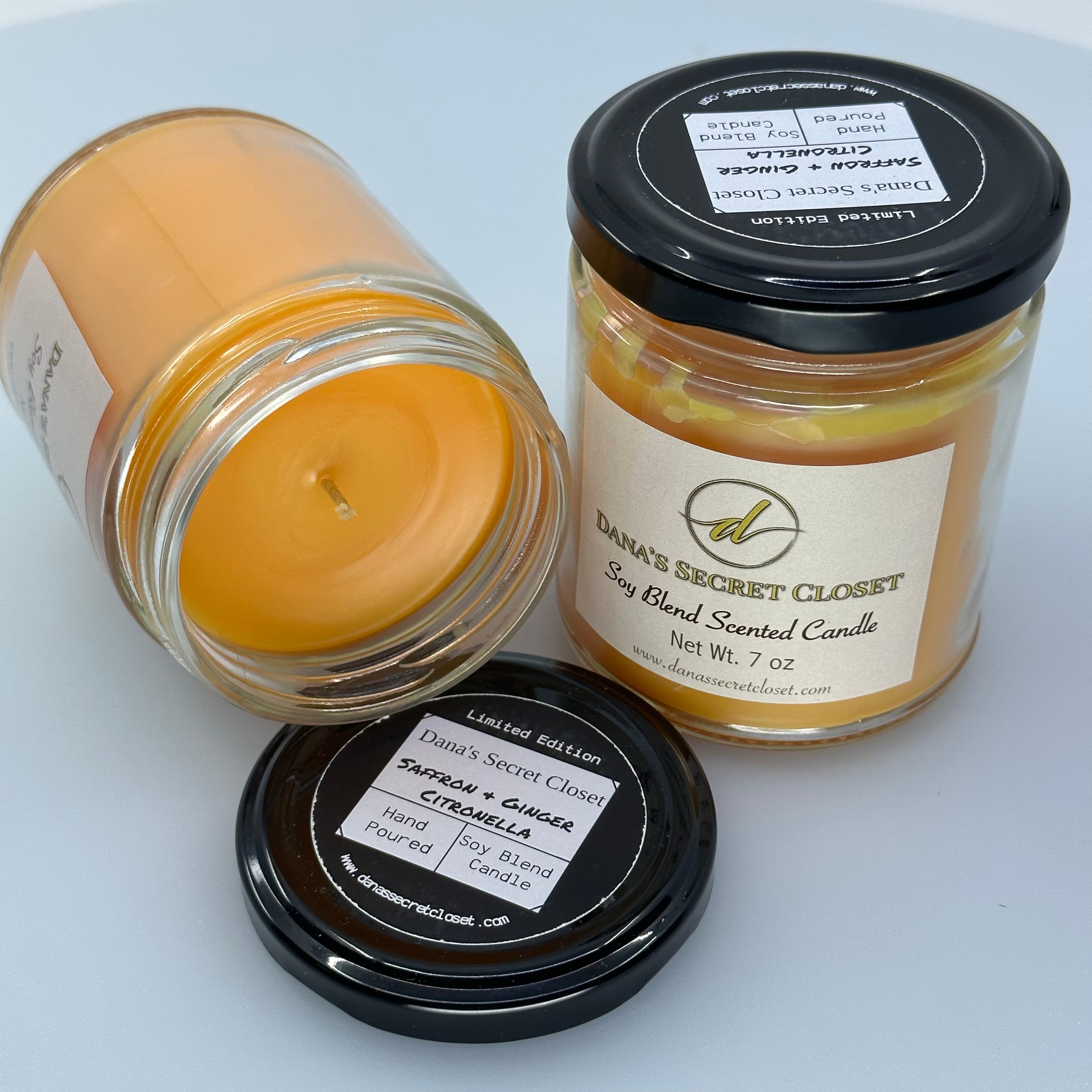 Saffron and Ginger Citronella Candle