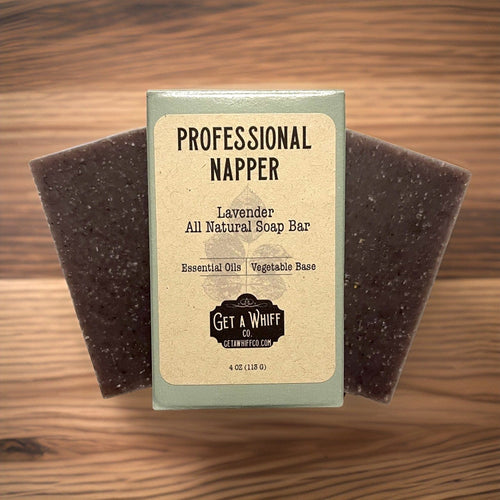 1 Bar - Natural Lavender Bar Soap Get a Whiff Co.