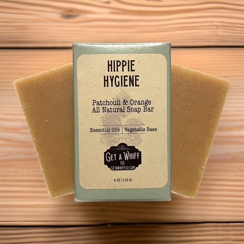 1 Bar - Natural Patchouli & Orange Bar Soap Get a Whiff Co.