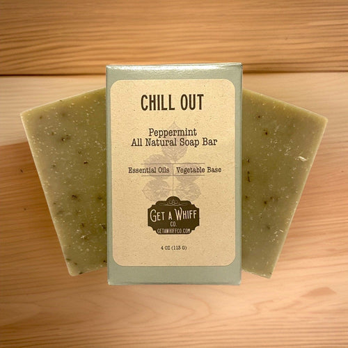 1 Bar - Natural Peppermint Bar Soap Get a Whiff Co.