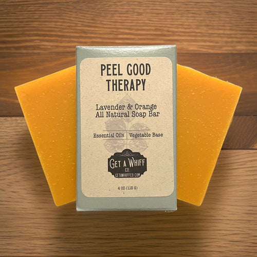 1 Bar - Natural Lavender & Orange Bar Soap Get a Whiff Co.