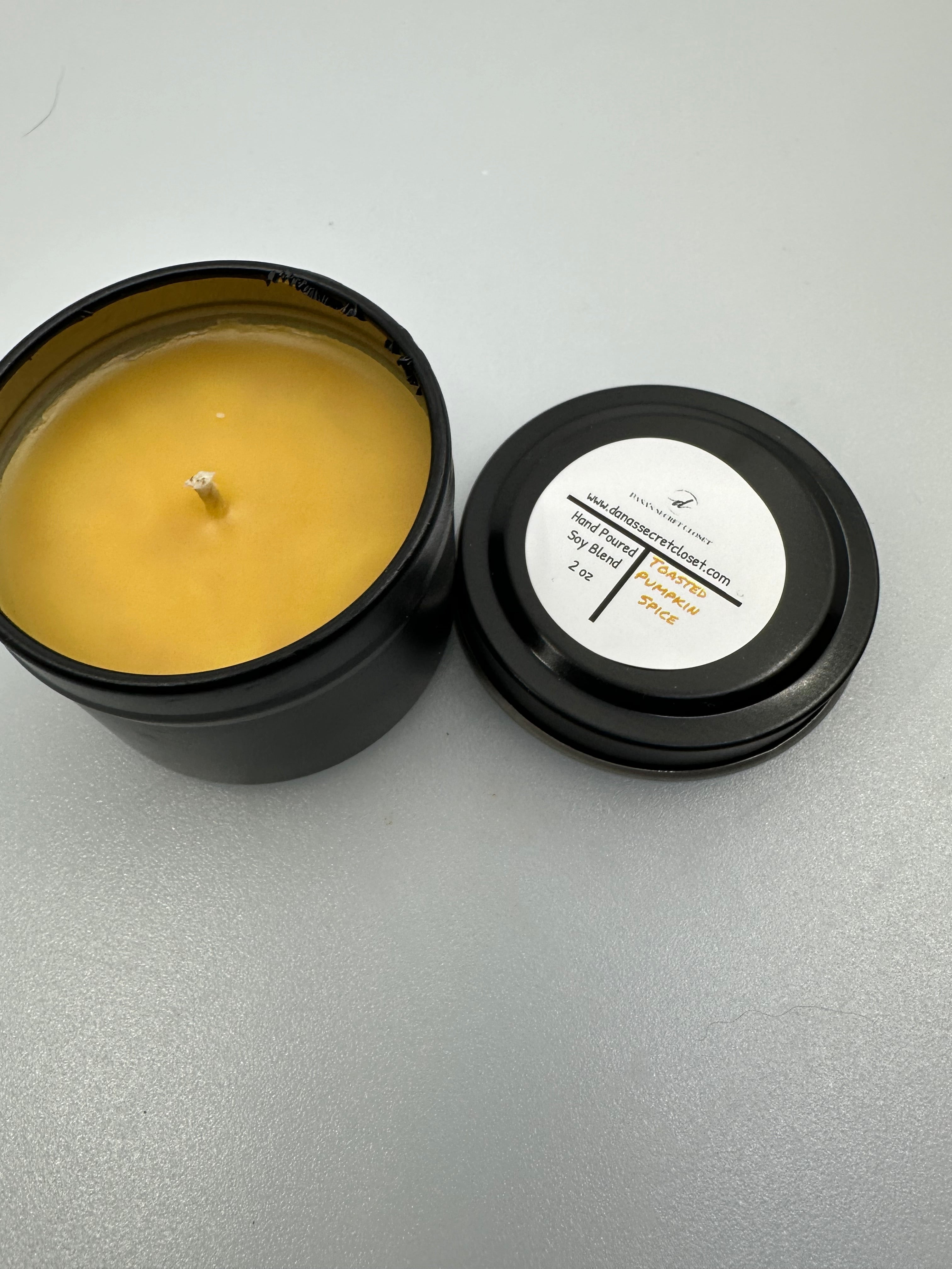 Toasted Pumpkin Spice : Mini Candle