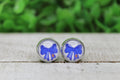 Kentucky Wildcats Bow • Stud Earrings