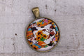 Texas Cow & Serape • 25mm Pendant