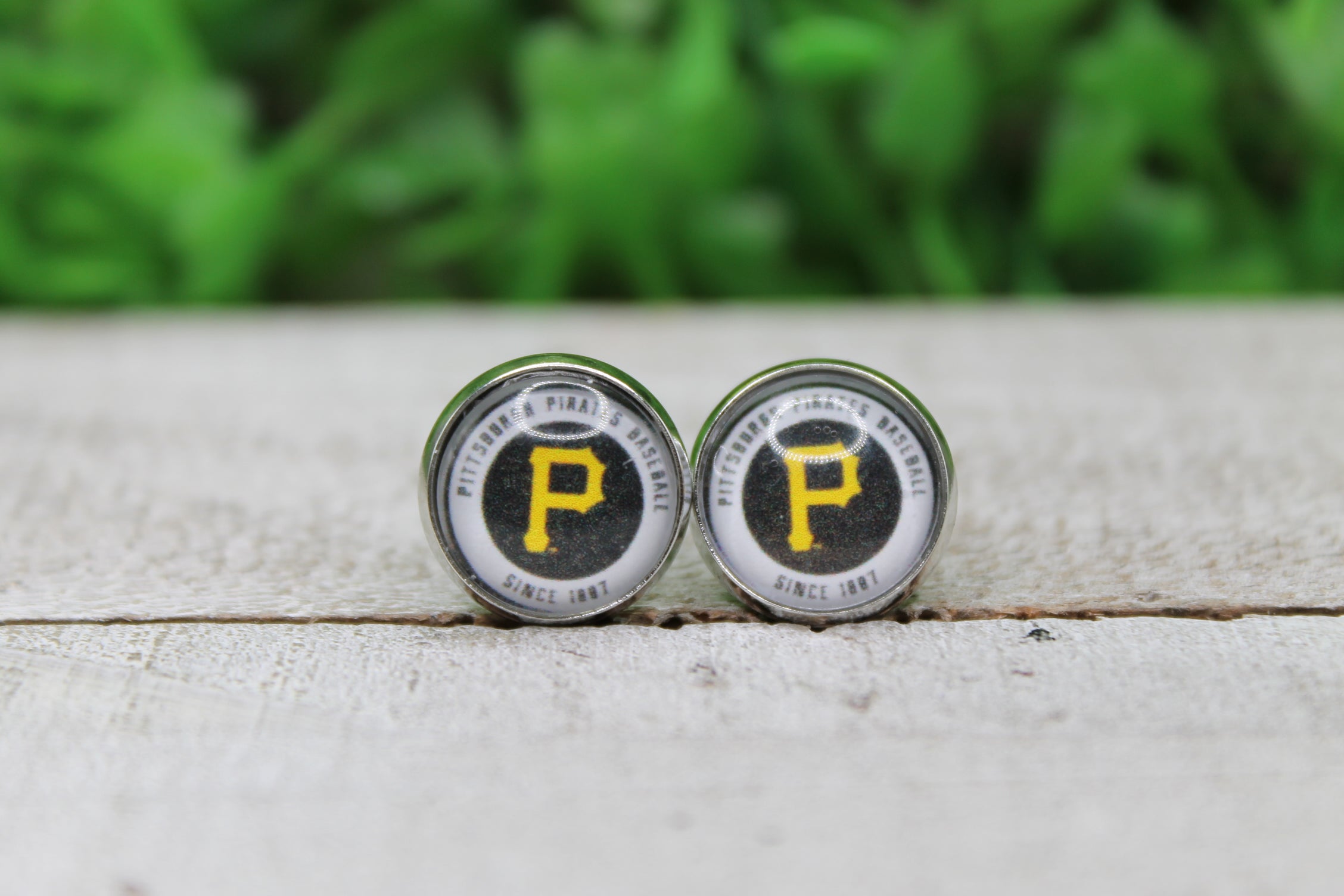 Baseball, Pirates • Stud Earrings