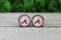 Baseball Atlanta Stud Earrings