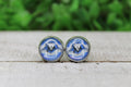 Football Detroit Lions Stud Earrings