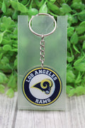 Football, Rams Acrylic Keychain
