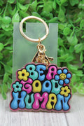 Be a Good Human Acrylic Keychain