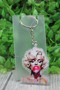 Bubblegum Monroe Acrylic Keychain