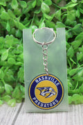 Nashville Predators Circle Acrylic Keychain