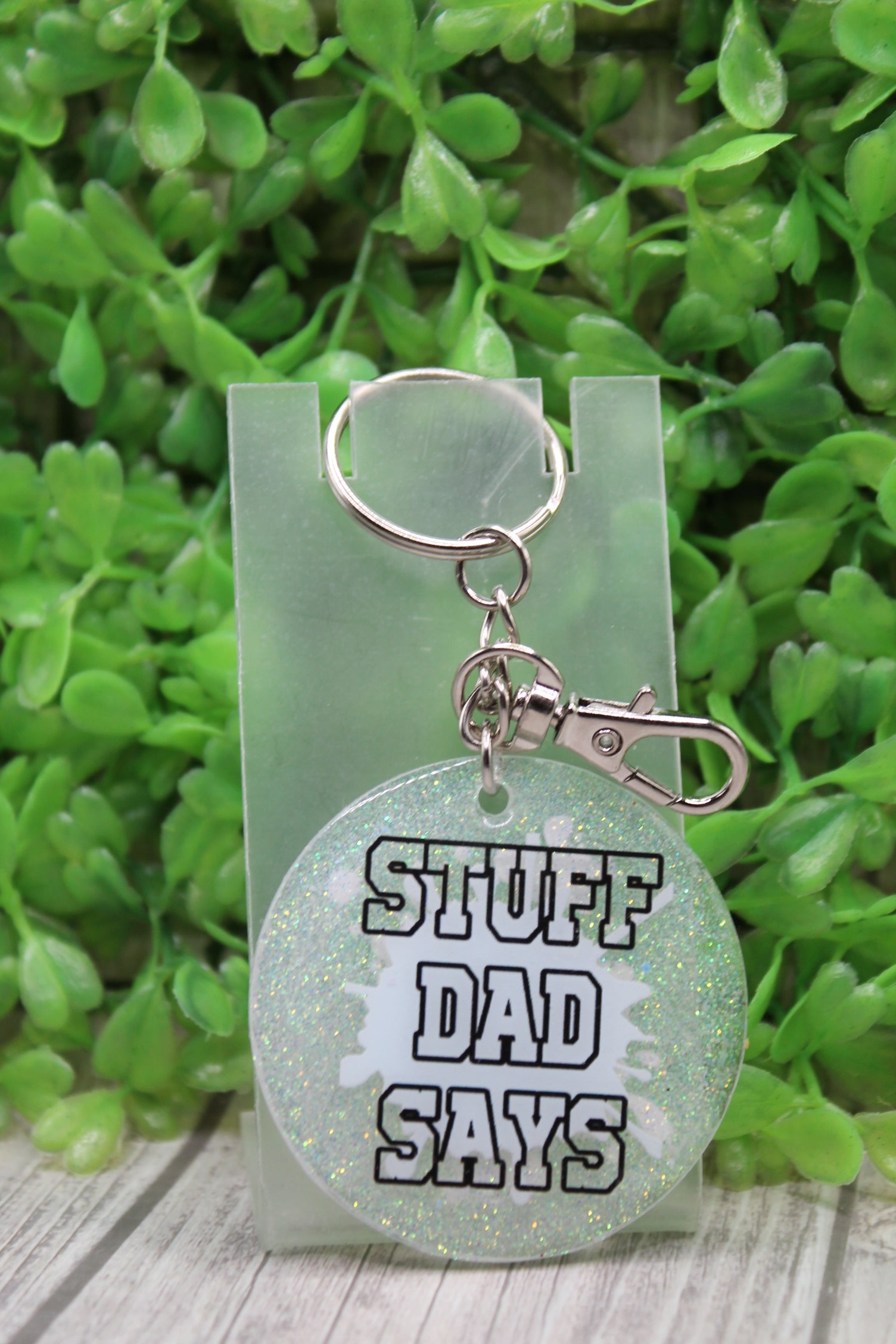 Stuff Dad Says Keychain
