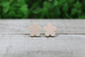 Peach Flower Stud Earrings